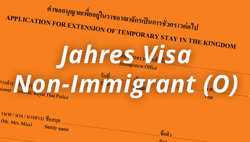 Pattayablog.com - Das Jahresvisa Non-Immigrant (o)